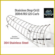 ◐ ◳ ✤ Stainless Step Grill for RS/XRM 125 Carb