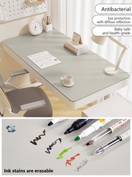 แผ่นรองโต๊ะ Pelindung Mata แผ่นรองปูโต๊ะกันน้ำกันลื่นสำหรับนักเรียนสำนักงานบ้านและใช้ในโต๊ะคอมพิวเตอ