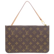 กระเป๋า LOUIS VUITTON Neverfull MM/GM Monogram Fuchsia LV 1470-2【มือสอง】