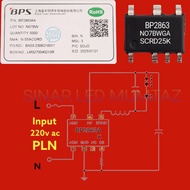 BP2863AK IC DRIVER LAMPU LED INPUT AC
