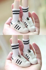 Blythe OB24 Little Cloth Soldier Doll Clothes Shell Shoes Model Ornaments 1/6 Scale Collectible Doll