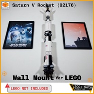 Wall Mount For Lego Nasa Saturn V Rocket (92176 / 92176)