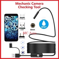 👍🏻HD Quality👍🏻 Endoscope Camera Mini Flecxible Snake Engine Camera Car Endoscope Waterproof USB Len 