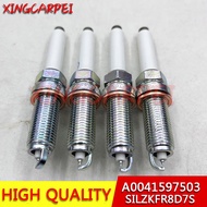 A0041597503 SILZKFR8D7S 4pcs/lot Spark Plug For Mercedes W176 W204 S204 W212 S212 C207 Auto Part