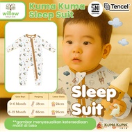 Baby Jumpsuit - Kuma Kuma Sleep Suit