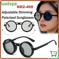 LUOLVUO Polarized Sunglasses, ND2-400 UV400 Adjustable Dimming Glasses,  ND Filter Fishing Sunglasse
