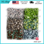 A NS Shop TORRONE CANDY. 90PCS ORANGE BARLY LIME MINT CHILDHOOD GULA-GULA RAYA HALAL