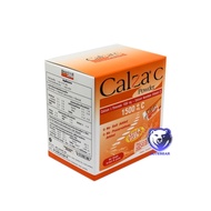 Calza C Powder 1500mg แคลซ่า ซี แคลเซียม (ผลิตภัณฑ์เสริมอาหาร) #รสส้ม 5ซอง/30ซอง (1กล่อง)