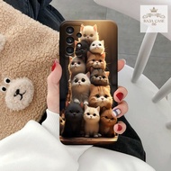 Softcase Samsung A23 - rajacase - Casing Samsung A23 - Motif case Cats - Samsung - Softcase Samsung 