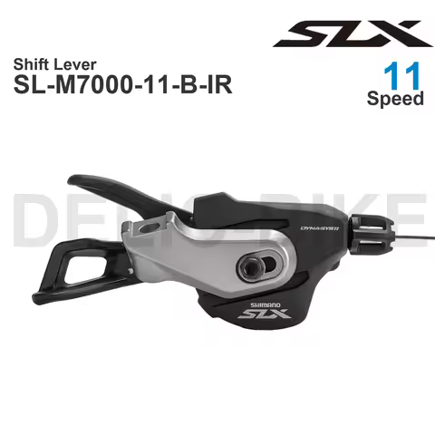 SHIMANO SLX M7000 Shifter SL-M7000-11-B-IR RAPIDFIRE PLUS - Right Shift Lever - I-SPEC B - 11-speed 