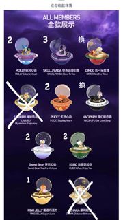 Popmart浪漫指尖系列3場景手辦