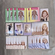 Snsd Taeyeon Collaboration Photocard (Apieu, Youngman Pizza, Olive Young, Freestyle)