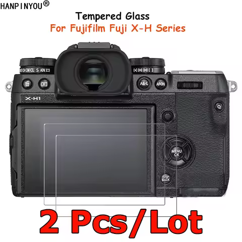 2 Pcs/Lot For Fujifilm Fuji X-H2S X-H2 X-H1 XH2 XH2S XH1 Tempered Glass Camera Screen Protector Prot