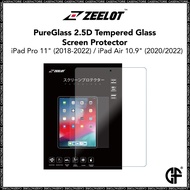 Zeelot PureGlass 2.5D Tempered Glass Screen Protector for iPad Pro 11" (2018-2022) / iPad Air 10.9" (2020/2022)