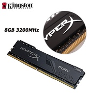 【จัดส่งในพื้นที่】Kingston Hyperx FURY BEAST RAM DDR4 4GB 8GB 16GB แรม 2666Mhz 3200Mhz 3600Mhz 2400Mh