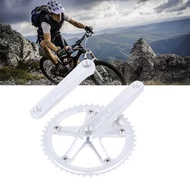 Jiabo Crank Set Aluminum Alloy Crankset 144BCD 48T Hole Chainring Arm for Mountain Road