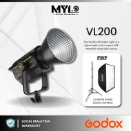 Godox VL150 VL200 VL300 VL-150 VL-200 VL-300 300W | 5600K White Version LED Video Light