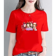 KATUN BESTIE WOMEN'S SHORT-SLEEVED T-SHIRT UK.M-XXL WOMEN'S TOP T-SHIRT/ WOMEN'S T-SHIRT/ TWIN T-SHI