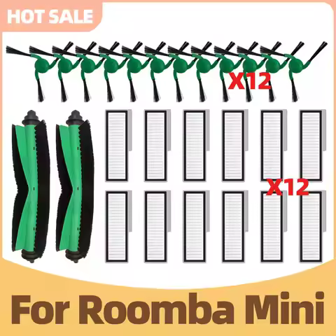 Compatible For iRobot Roomba Mini Vacuum Robot Main Side Brush Filter Replacement Accessories
