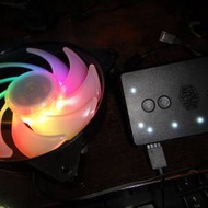 Cooler Master ARGB LED Controller 控制器及12cm ARGB風扇