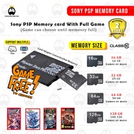 Sony PSP Memory card With Full Game [Game Boleh Pilih Include PS1 ,GBA,PSP Game]