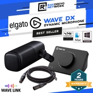 Elgato Wave (WAVE DX/WAVE XLR/WAVE XLR Cable/WAVE Mic Arm/WAVE Mic Arm LP) Premium Microphone & Digi