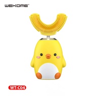 Bàn Chải Đánh Răng Điện Trẻ Em Chữ U 360° Silicon Mềm – 3 Chế Độ Rung + Đèn LED Diệt Khuẩn