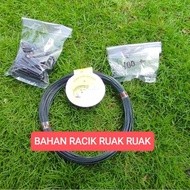 MATERIAL RUAK RUAKRacik 100 lbs Black Perlon String/ Hinge/ Kili kili 88/