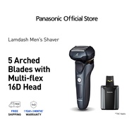 Panasonic ES-LV97-K751 Multi-Flex 5-Blade Rechargeable Shaver with Auto Cleaning System