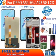 For OPPO A55 4G / A54 4G CPH2239 LCD Display Screen With Frame  Display Touch Screen Parts