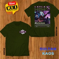 SULTAN KAOS DEWASA DAN ANAK MOBILE LEGEND LAYLA GREEN FLASH BAJU ML LAYLA MARKSMAN TSHIRT MLBB BISA