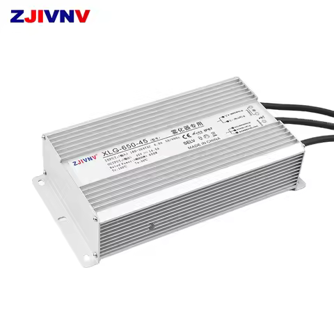 650W Power Supply Adapter LED Strip Switch Driver Waterproof IP67 Lighting Transformer AC 220V to DC