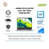 Acer Consumer Laptop - Aspire Lite 14 AL14-32P-C8AG (N150/ 8G/ 512GB/ 14" WUXGA IPS / WiFi 6/ OPI/ W