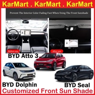 Car Front Windshield Sunshade BYD Atto 3 Seal Dolphin Custom Fit Car Window Sunshade Customized Fron