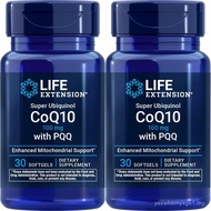 Life Extension er Ubiquinol CoQ10 with PQQ, 30 softgels (Pack of 2)