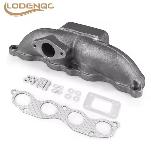 Race Turbo Manifold For 02-06 Acura Rsx 02-05 Honda Civic Si Ep3 K20 Cast Iron T3/T4