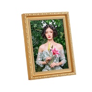 [Customized Size] A1 A2 A3 A4 Photo Frame European-Style Solid Wood Photo Frame Wedding Photo Wall-M