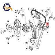4pcs Engine Timing Chain Kit For BMW 1 3 Series 120i 318i 320i 520Li X1 18i X3 Z4 N42 N46 1134864976