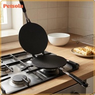 Double-Sided Egg Roll Pan Stovetop Egg Roll Baking Pan Cookware Black Easy to Clean