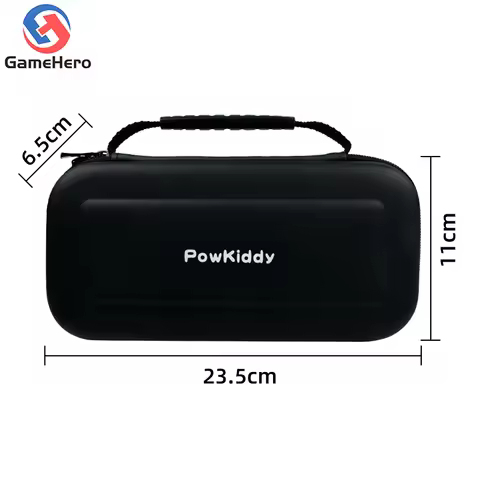 POWKIDDY- x55 Bag Protection Case for Retro Game X28 Console Portable Handheld Game Player Shell And