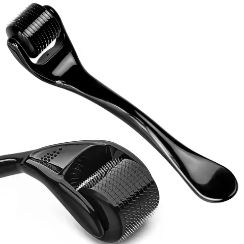 Dermaroller DRS 540 Derma Roller Facial Skin Care Titanium Micro Needle Roller for Hair Regrowth Bea