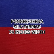 ✷74" PONGEE SILK CLOTH GINA FABRIC TELA GEENA✫