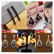 Terlaris! ANTING BATU HITAM|ANTING HITAM|ANTING TUSUK|ANTING