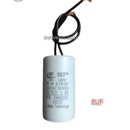 Capacitor CBB60 8uf 450VAC starter capacitor