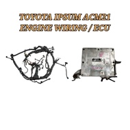2AZ Engine Wiring / ECU Engine Toyota Ipsum ACM21 01-10 2AZ ECU Engine / Engine Wiring / Computer Bo