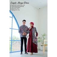 Latest Couple Sarimbit Gamis for Husband and Wife, Muslim Couples, Latest Family Clothing 2022, Late