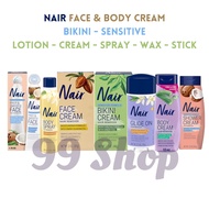 Nair Sensitive Cream / Lotion/ Spray Hair Removal Wax For Body and Face, Legs