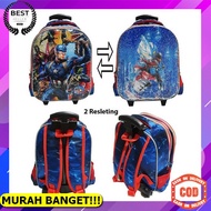 MERAH Trolley / Trolley for Elementary School Children Girls Boys Embossedkota Wc737 Troll Wm Kinder