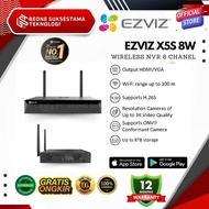 EZVIZ X5S-8W 8 Channel Wireless HDMI & VGA OutputNVR