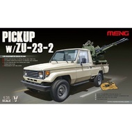 Meng VS-004 Model 1/35 Pick Up w/ZU-23-2 Truck Brand New For War AAA